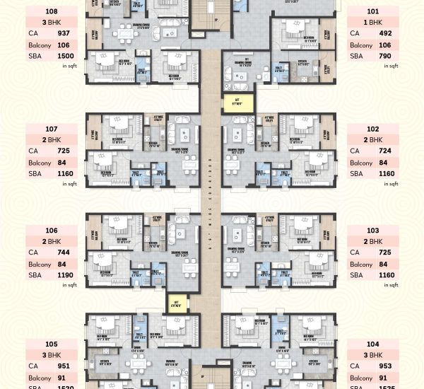 Typical Floor Plan (1st Floor)